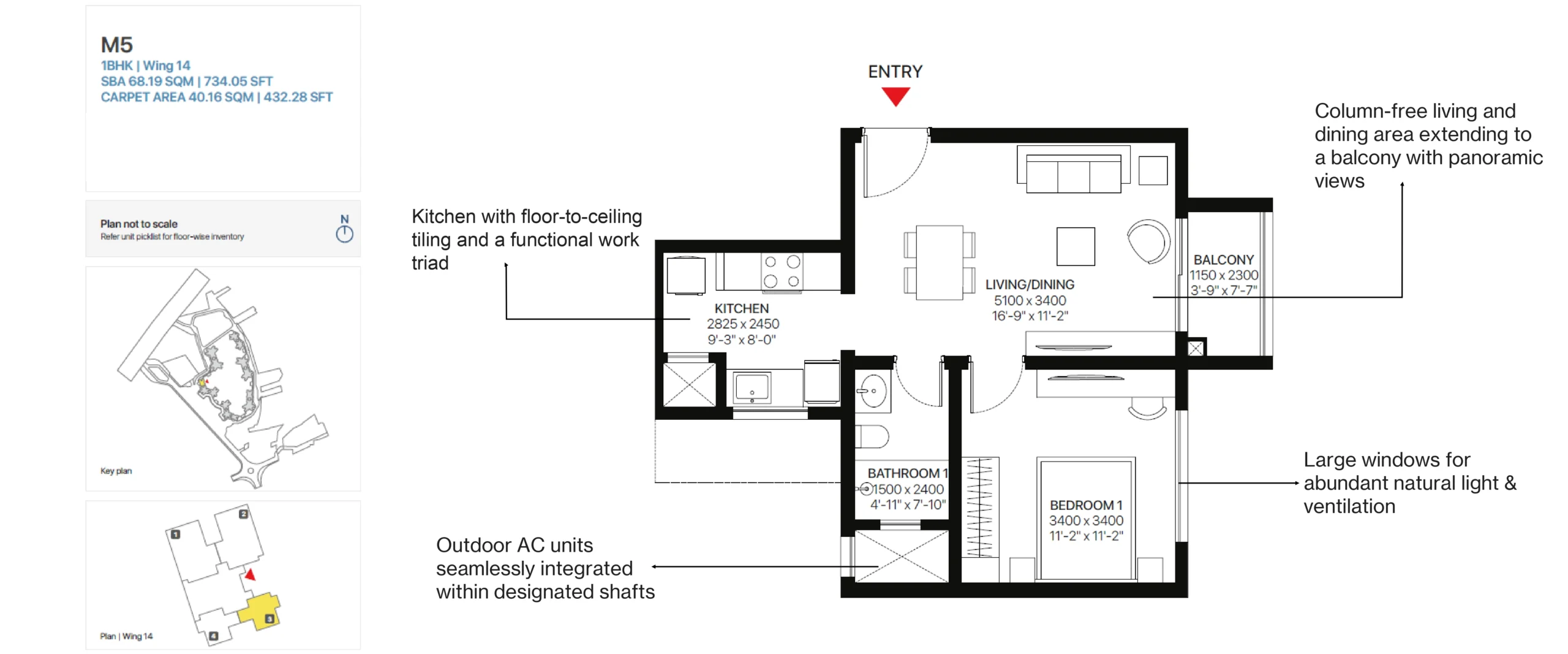 SOBHA OneWorld 4 BHK Grande floor plan layout